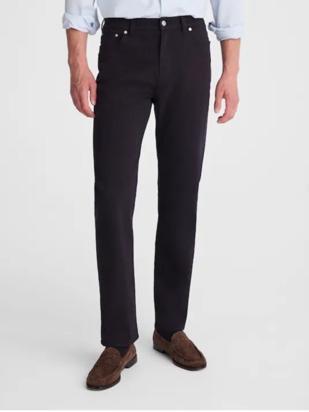 Madewell Allday 1991 Straight Pant Mens 32 x‎ 34 NWT $138 NW539 Black Charcoal